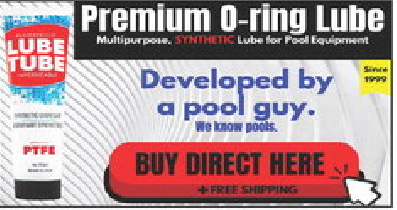 LubeTubelubricantworks great on pools & spas - Service Industry News