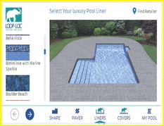 ‘Mirage’ pool visualizer demonstrates pool cover ‘Mirage’ pool visualizer demonstrates pool cover
