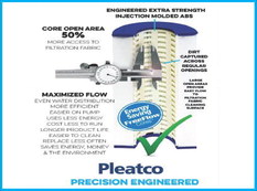 Improve filtration using PleatcoAdvancedCartridges Improve filtration using PleatcoAdvancedCartridges