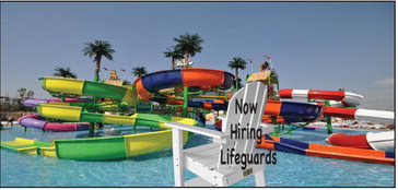 Like everywhere, waterparks are hiring