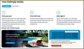 Wanna rent out your pool? Wanna rent out your pool?
