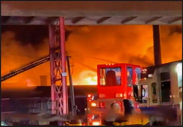 Fire at NJ chemical plant extinguished Fire at NJ chemical plant extinguished