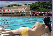All go topless in German public pools All go topless in German public pools