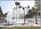Splash pads are ‘bottom washers’ Splash pads are ‘bottom washers’