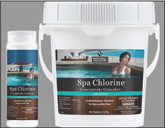SpaChlorineConcentrate controls bacteria & algae SpaChlorineConcentrate controls bacteria & algae